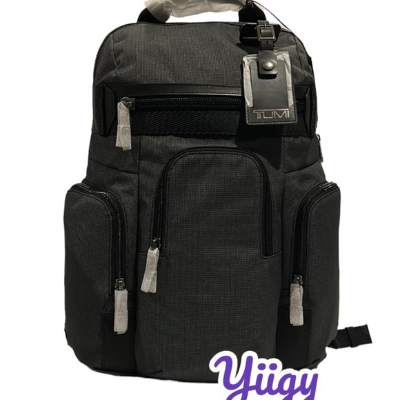 Tumi Bags Tumi Travel Nickerson Top Zip Backpack Bag Grey Bb43